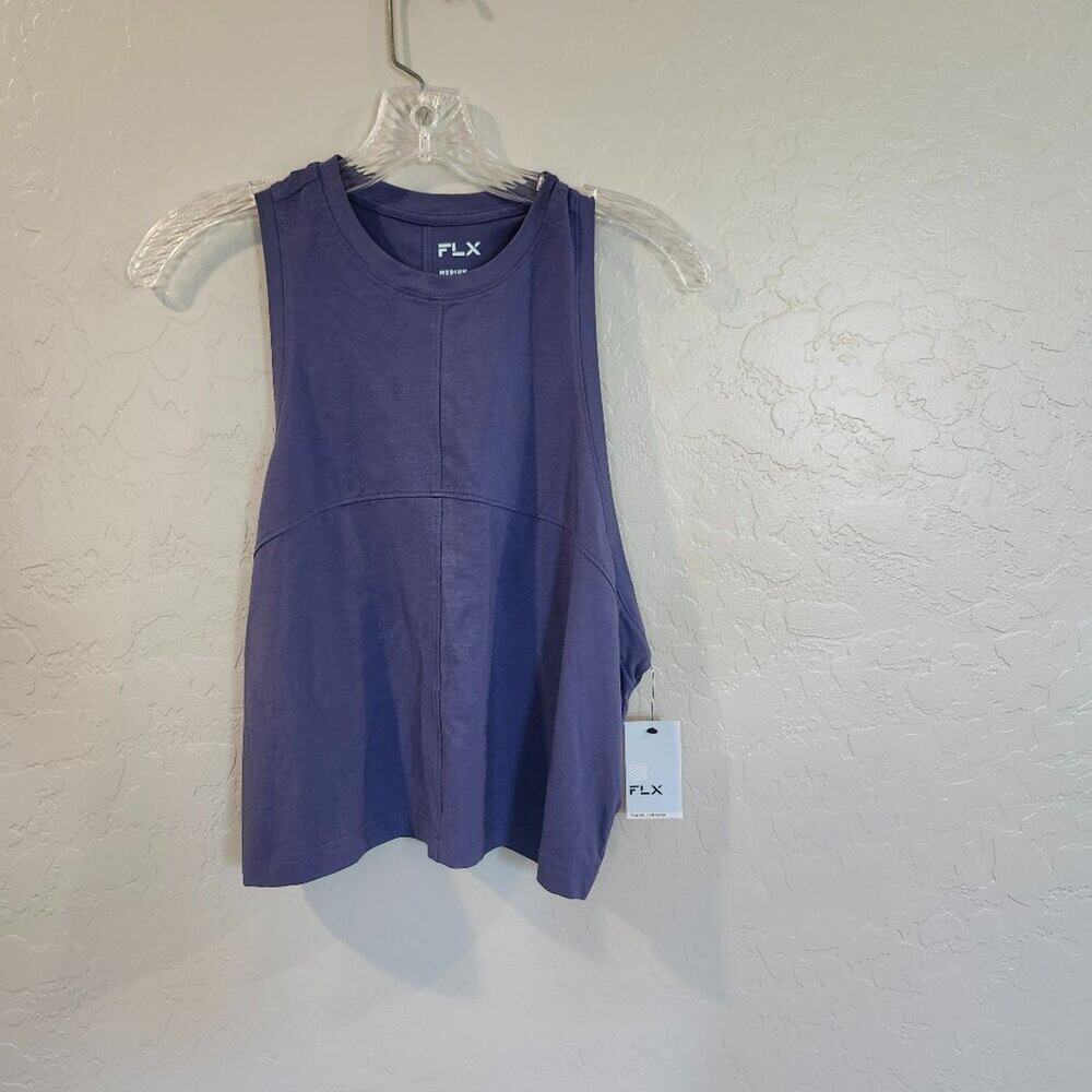 FLX Womens Travel/ Leisure Tank Top M Purple